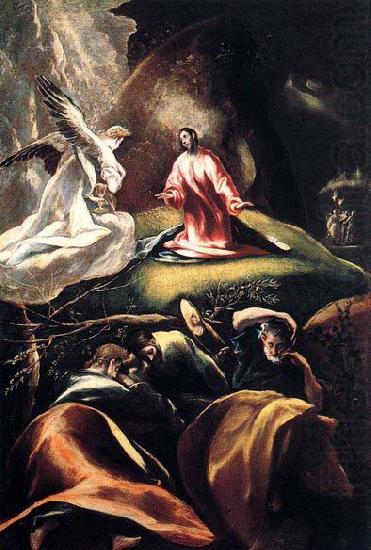 The Agony in the Garden, El Greco